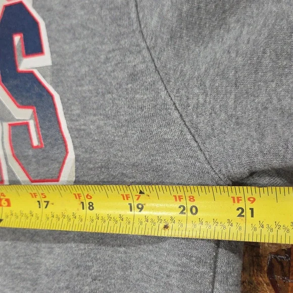 New Orleans Pelicans Basketball Gray Sweatshirt By Mitchell & Ness - Picture 8 of 9